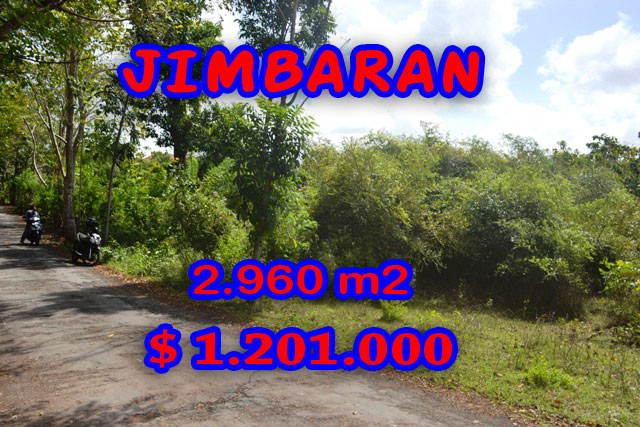 Property in Bali for sale, Spectacular land for sale in Jimbaran Bali  – 2.960 sqm @ $ 406
