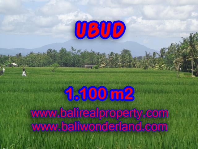 Land for sale in Bali, Fantastic view in Central Ubud – TJUB354