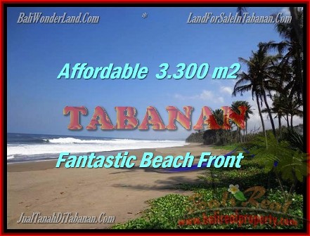 FOR SALE 3.300 m2 LAND IN TABANAN TJTB157