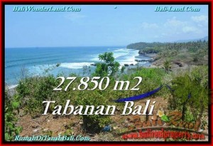 Magnificent PROPERTY 27,850 m2 LAND IN Tabanan Selemadeg FOR SALE TJTB229