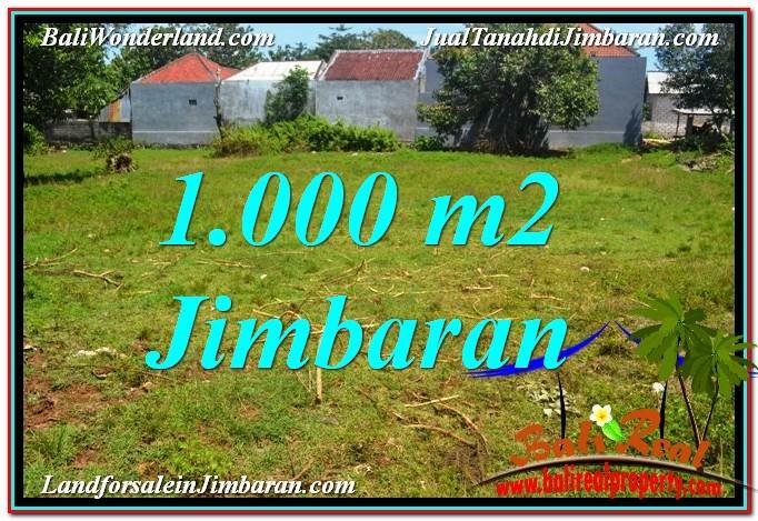 Jimbaran Ungasan 1,000 m2 LAND FOR SALE TJJI108