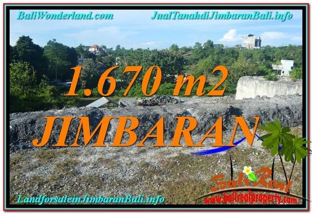 FOR SALE Affordable PROPERTY 1,670 m2 LAND IN Jimbaran Ungasan TJJI116