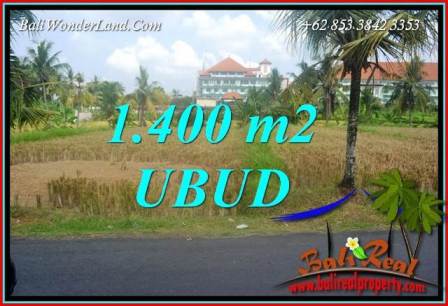 Magnificent 1,400 m2 Land for sale in Sentral Ubud TJUB709