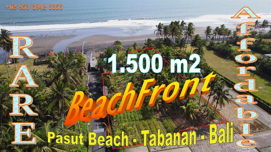 Exotic 1,500 m2 LAND IN Kerambitan Tabanan BALI FOR SALE TJTB774