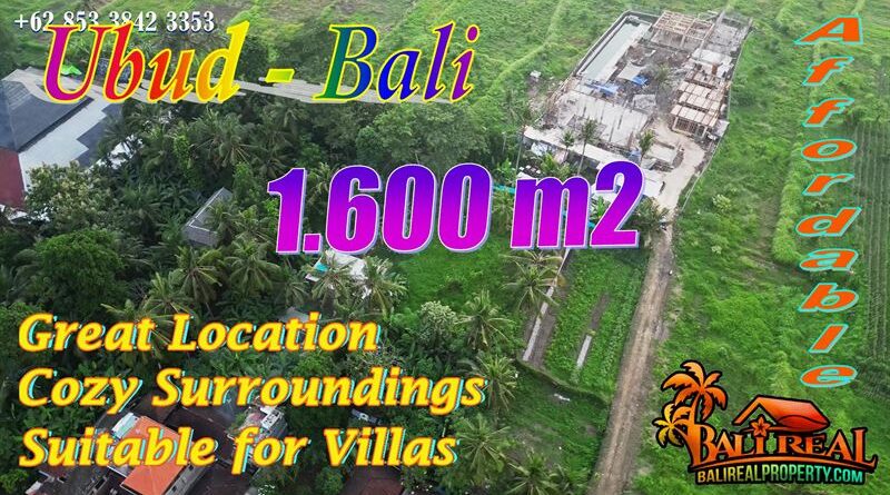 Strategic for Villas, Cheap land for sale near Sentral Ubud Gianyar Bali TJUB883