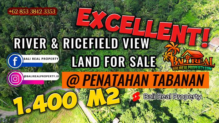 Affordable LAND IN TABANAN BALI FOR SALE TJTB837